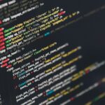 Source code on a monitor representing the skills on an LLM engineer roadmap
